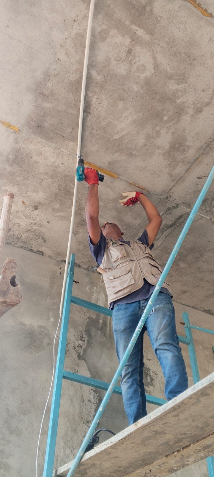DHA Islamabad ceiling conduit installation