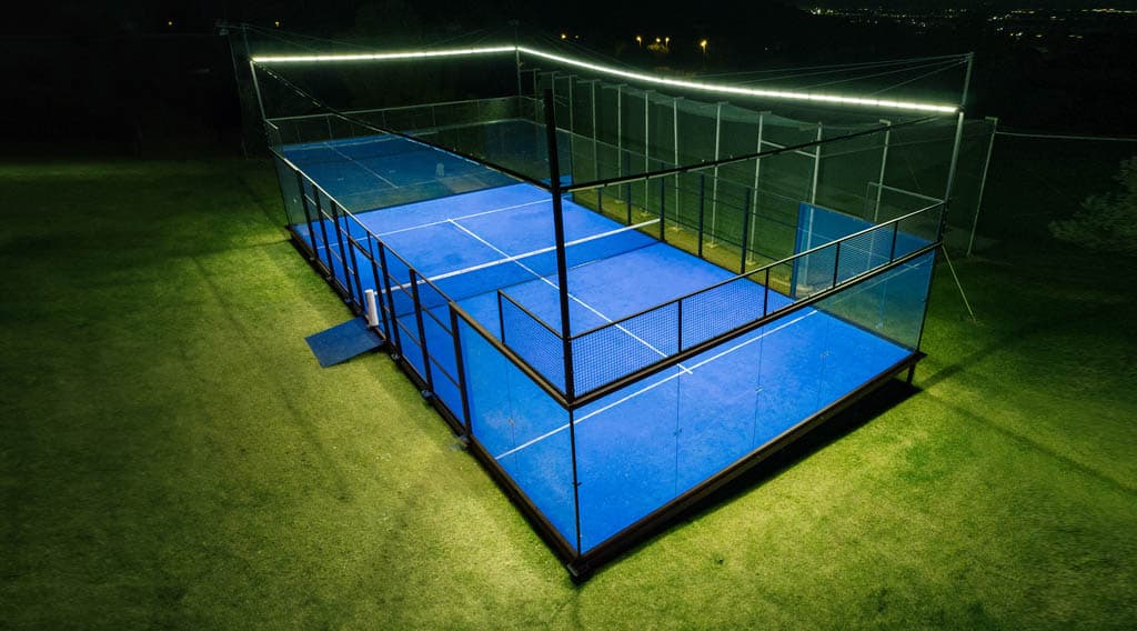 Padel court construction civil works Pakistan